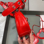 BLN-Ciaga Le Cagole XS Shoulder Bag In Red, For Women,  Bags 10.2in/26LO 6713091VG9Y6406