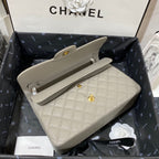 CHL - Large Classic Handbag Gold Hardware Grey For Women Handbags, Shoulder Bags 11.8in/30LO