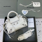BLN-Ciaga Neo Cagole XS Handbag In White, For Women,  Bags 15.3in/39LO 700451210B09104