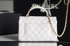 CHL - Mini Flapbag With Top Handle White For Women 7.8in/20LO
