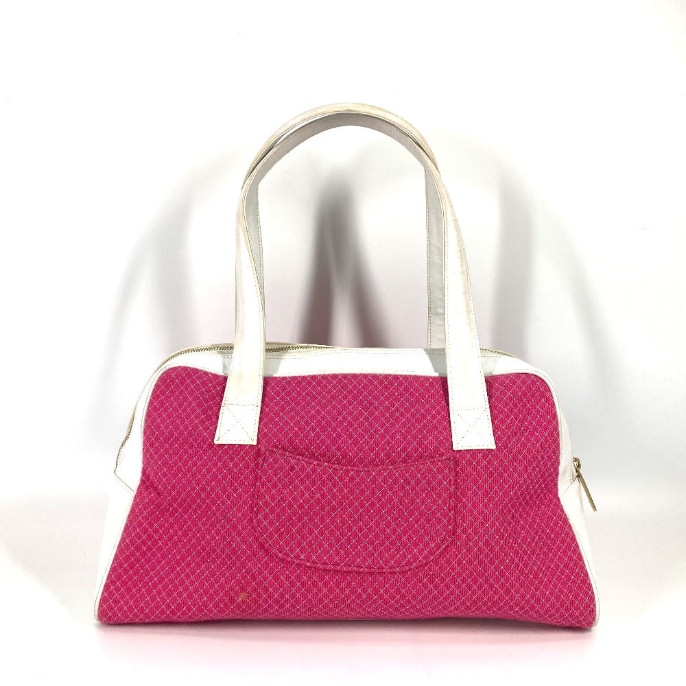 CHNL -  Boston Duffel bag Canvas / Leather pink By color CC COCO Mark Women Used