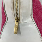 CHNL -  Boston Duffel bag Canvas / Leather pink By color CC COCO Mark Women Used