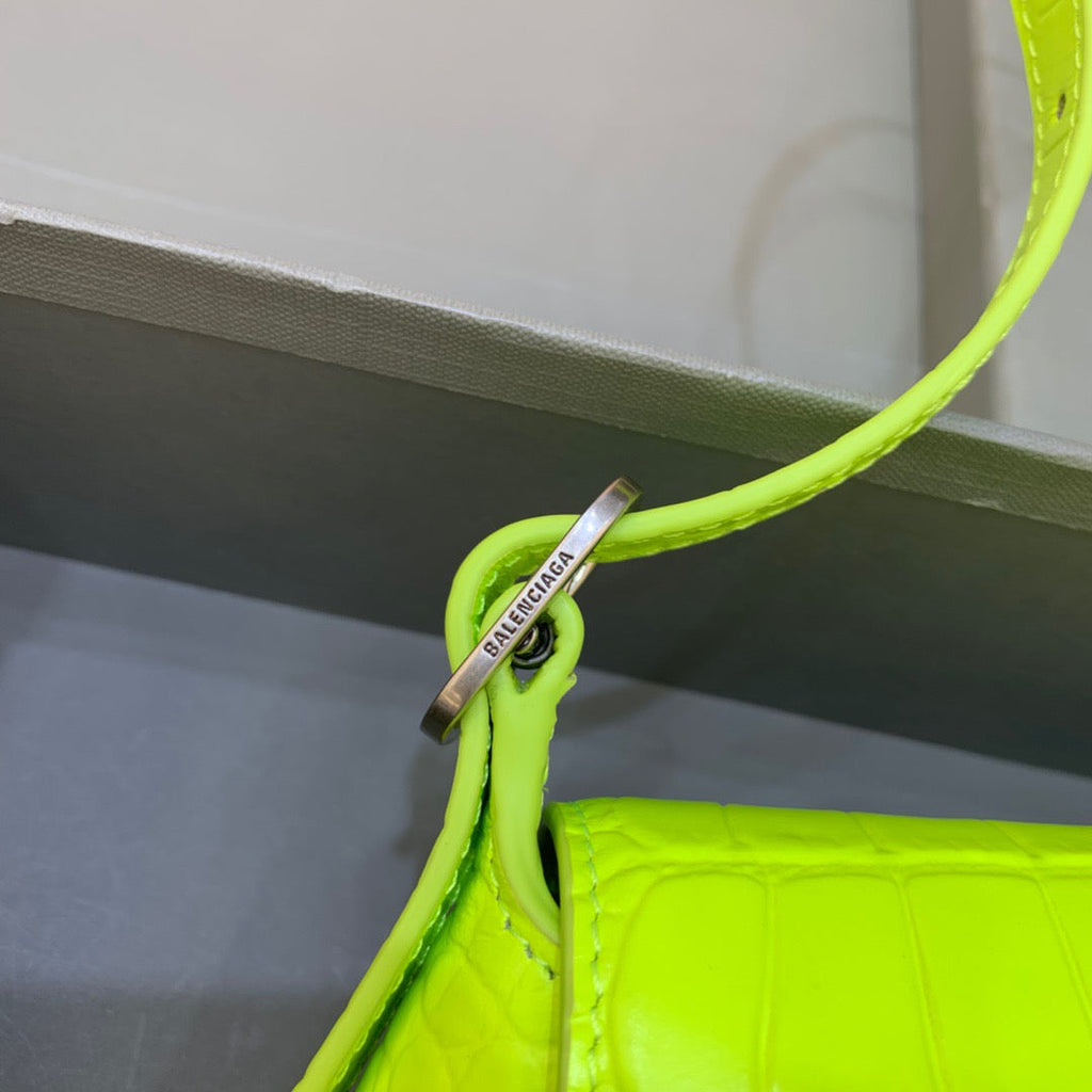 BLN-Ciaga XX Small Flap Bag Box Green Neon, For Women,  Bags 10.6in/27LO
