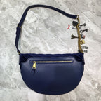 BLN-Ciaga Souvenir XXS Belt Bag In Dark Blue, For Women,  Bags 11.8in/30LO