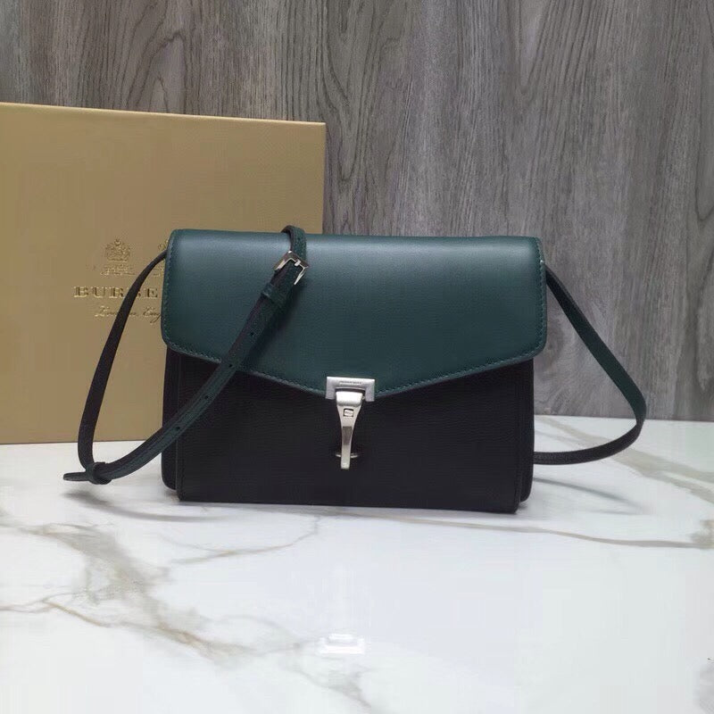 B-Berry - BB  Small Macken Colorblock Crossbody Black/Green Bag For Women, Bags 9.5in/24LO
