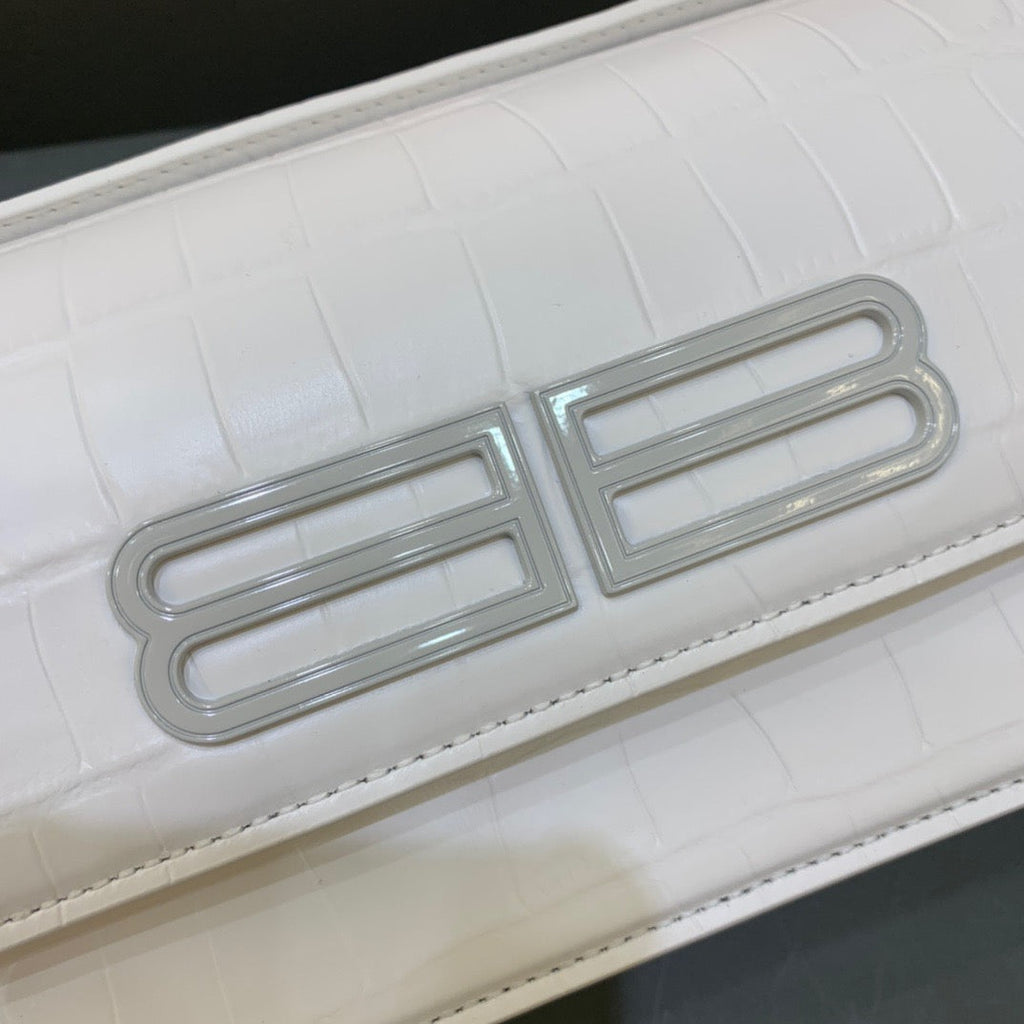 BLN-Ciaga Gossip Small Shoulder Bag White, For Women,  Bags 9.1in/23LO