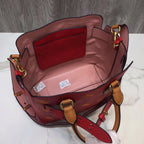B-Berry - BB  The Small Equestrian Knight Top Handle Belt Bag Red For Women, Bags 14in/36LO