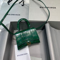BLN-Ciaga Hourglass Mini Handbag In Green, For Women,  Bags 4.7in/12LO