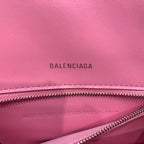 BLN-Ciaga Hourglass Small Handbag In Dark Pink, For Women,  Bags 9in/23LO