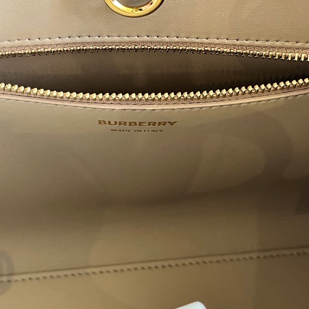 B-BERRY Frances Mini Grainy Calfskin Tote Bag