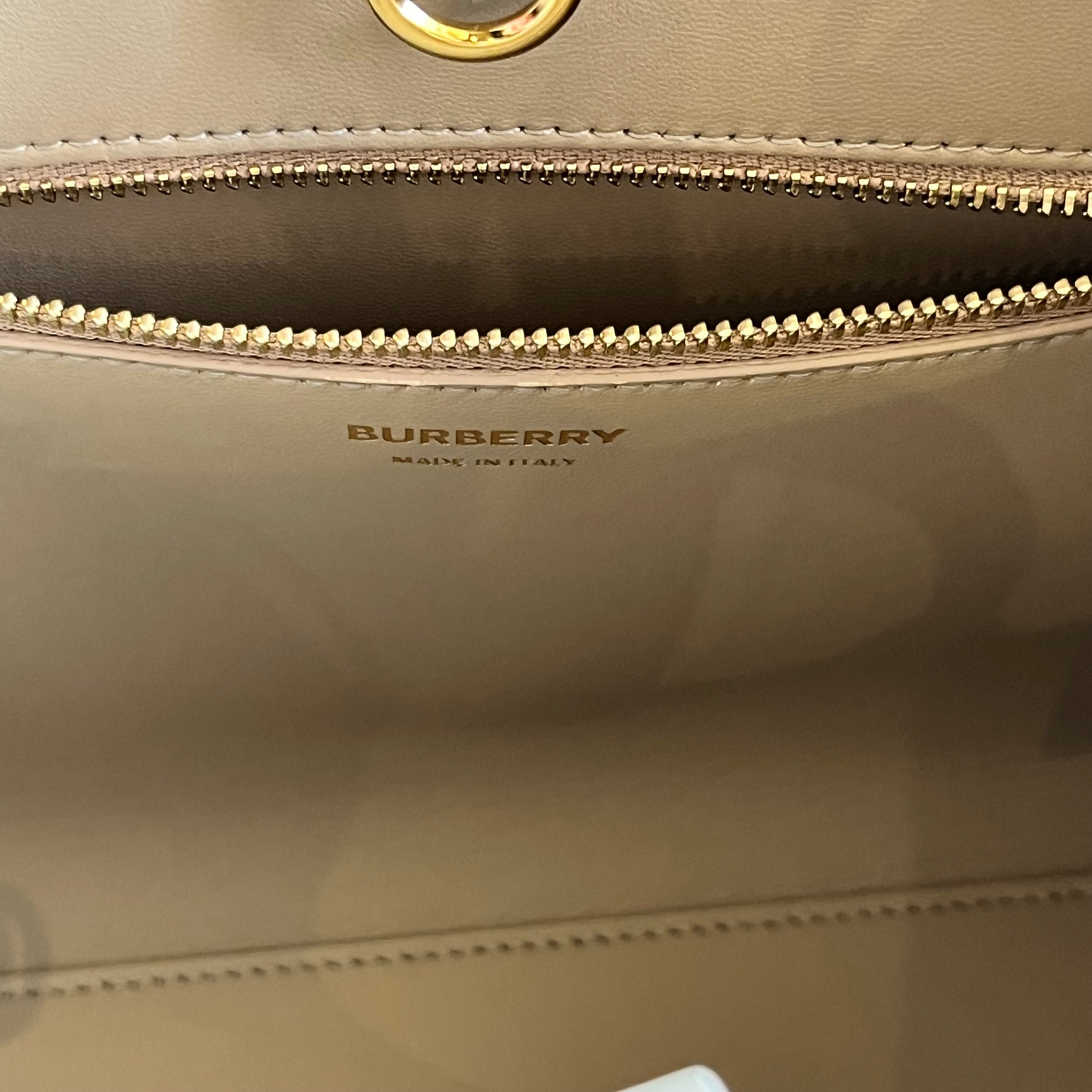 B-BERRY Frances Mini Grainy Calfskin Tote Bag