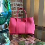 HRMS Garden Party 30 Pink Cl?mence Toile Tote