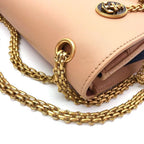 CHL - Maroon Medallion Nude Reissue 2.55 Classic 225 Flap Beige Bag For Women 24LO/9.4in