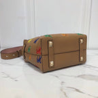 B-Berry - BB  The Small Equestrian Knight Top Handle Belt Bag Brown For Women, Bags 14in/36LO