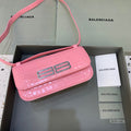 BLN-Ciaga Gossip Small Shoulder Bag Pink, For Women,  Bags 9.1in/23LO