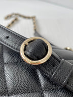 CHL - Medium BackPack Bag Black For Women Bags 9.8in/25LO