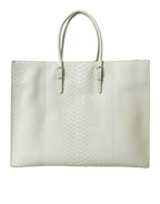 Blnciaga Chic Python Leather Tote in  & Women's yellow