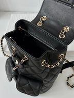 CHL - Medium BackPack Bag Black For Women Bags 9.8in/25LO