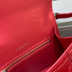 BLN-Ciaga Hourglass Small Handbag In Red, For Women,  Bags 9in/23LO