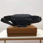 B-Berry - BB  Monogram Recycled Polyester Sonny Bum Bag Black For Men, Bags 12.2in/31LO
