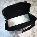 BLN-Ciaga Navy XS Tote Bag In Black And White, For Women,  Bags 12.6in/32LO
