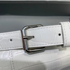 BLN-Ciaga Downtown XS Shoulder Bag In White, For Women,  Bags 10in/25LO