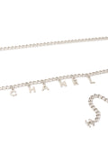 CHNL -  Silver Charm Chain Belt.