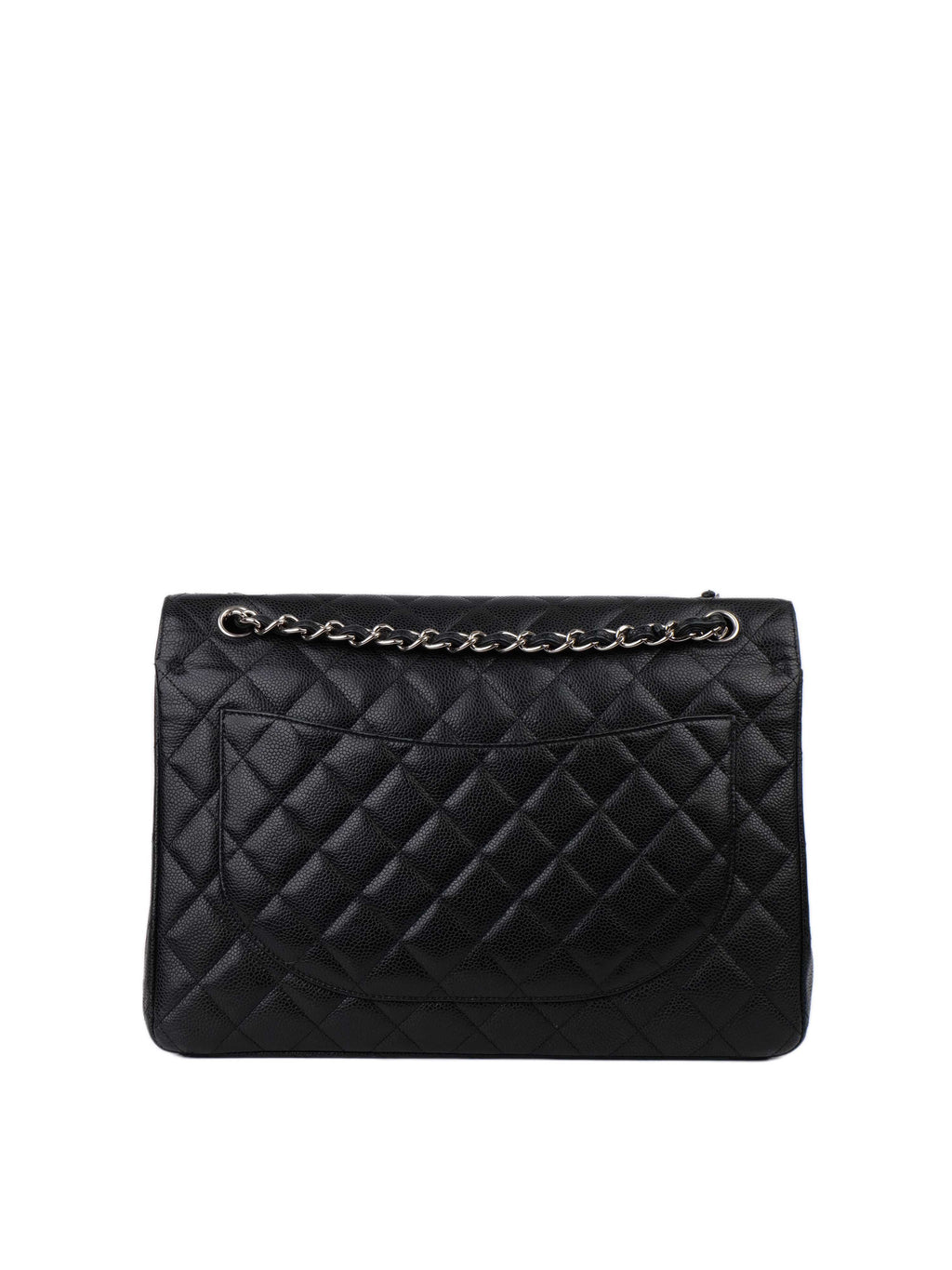 CHNL -  Maxi Double Flap Bag with SHW.