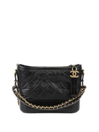 CHNL -  Small Black Gabrielle Shoulder Bag.