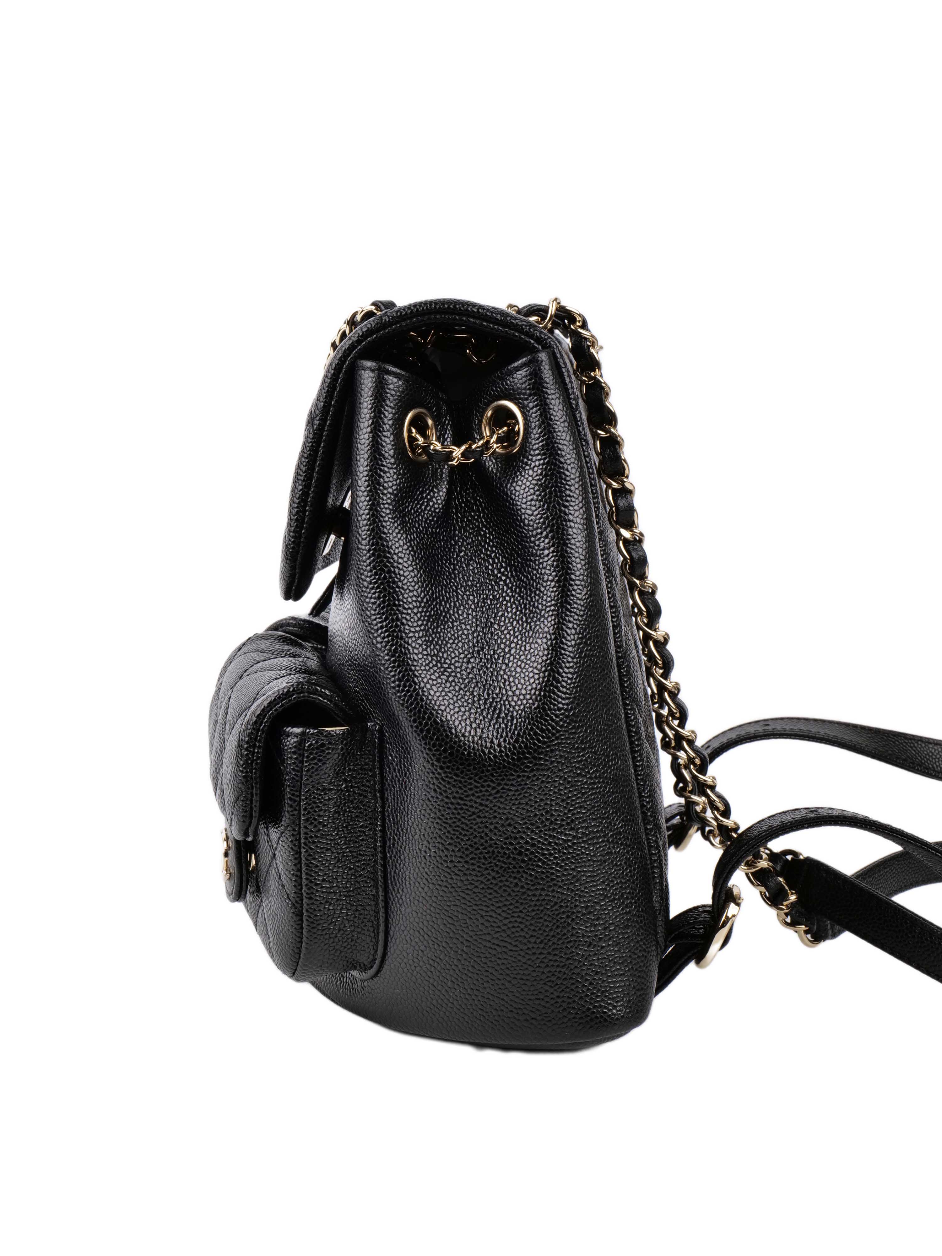 CHNL -  Black Caviar Backpack.