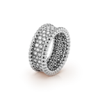 PERLEE 3 ROWS DIAMONDS RING