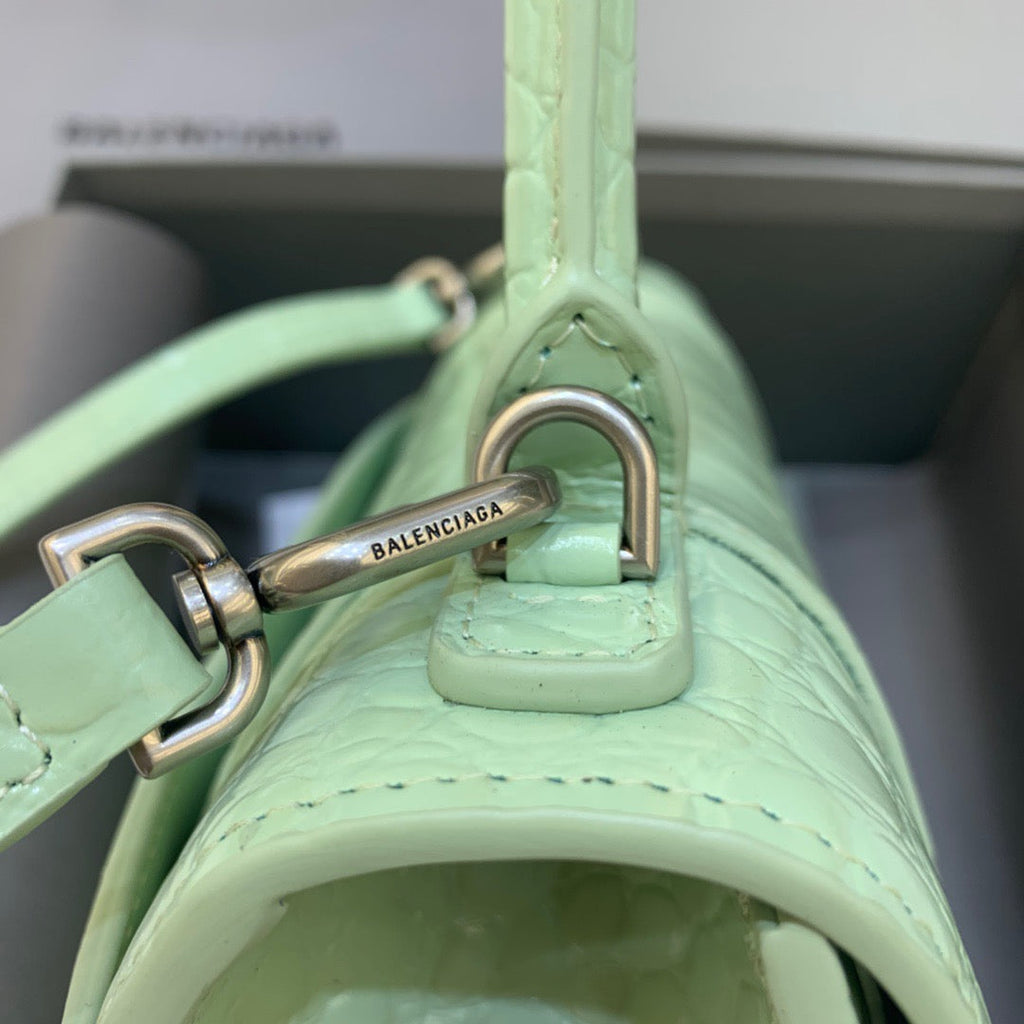 BLN-Ciaga Hourglass Small Handbag In Light Green, For Women,  Bags 9in/23LO