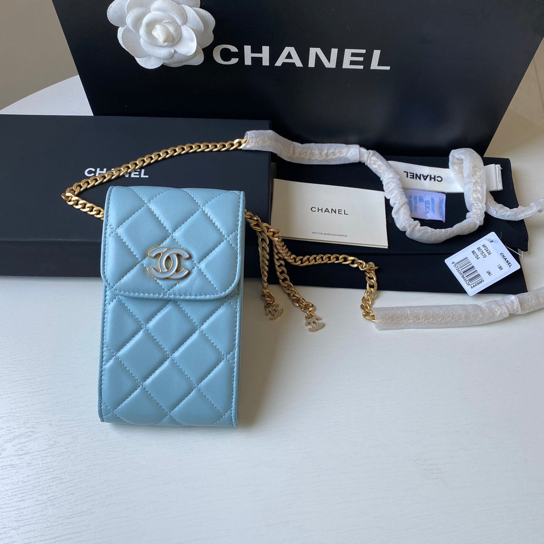 CHL - Phone Holder Blue Bag For Women 15LO/6in