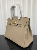 HM Birkin Bag 30 Light Taupe Togo Leather GHW