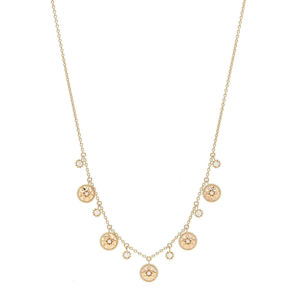 ROSE VENTS 5 MOTIF NECKLACE