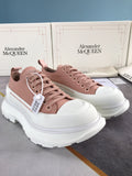 Alex - McQueen Tread Slick Lace Up Cotton Brown For Men