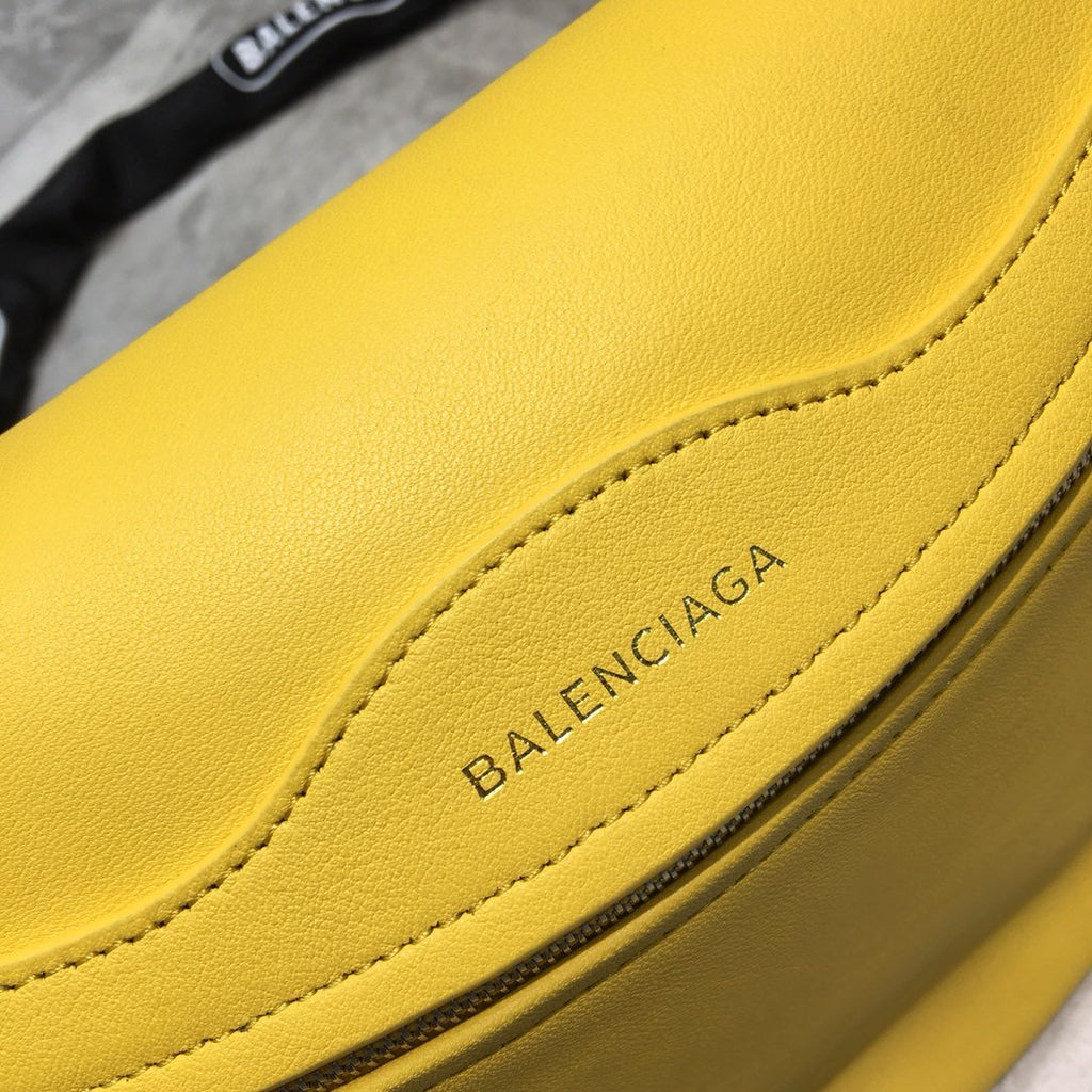 BLN-Ciaga Souvenir XXS Belt Bag In Yellow, For Women,  Bags 11.8in/30LO