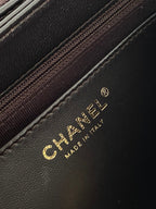 CHL - Small Flap Bag Black For Women Bags 8.7in/22LO