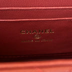 CHL -  Clutch With Chain Gold Hardware Red For Women Handbags, Shoulder Bags 5.7in/14.5LO