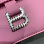 BLN-Ciaga Downtown Small Shoulder Bag In Pink, For Women,  Bags 11.8in/30LO 67135329S1Y5906