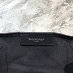 BLN-Ciaga Navy Small Cabas Tote Bag In Black, For Women,  Bags 18.5in/47LO 3399332HH3N1000