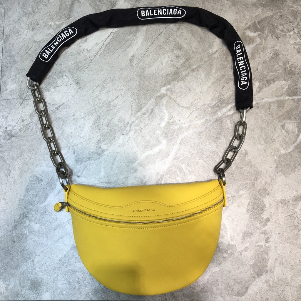 BLN-Ciaga Souvenir XXS Belt Bag In Yellow, For Women,  Bags 11.8in/30LO