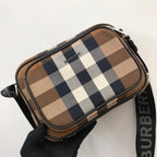 B-Berry - BB  Check Crossbody Bag For Men, Bags 8.9in/22.5LO 80491451