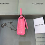 BLN-Ciaga Hourglass Mini Handbag With Chain In Pink, For Women,  Bags 4.7in/12LO