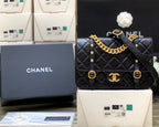 CHL -  Co Co Shoulder Bag Gold Chain Black 9.8in/25LO