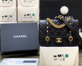 CHL -  Co Co Shoulder Bag Gold Chain Black 9.8in/25LO