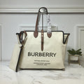 B-Berry - BB  The Large Soft Cotton Canvas Belt Bag Brown For Women, Women’s Bags 16.5in/42LO