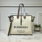 B-Berry - BB  The Large Soft Cotton Canvas Belt Bag Brown For Women, Women’s Bags 16.5in/42LO