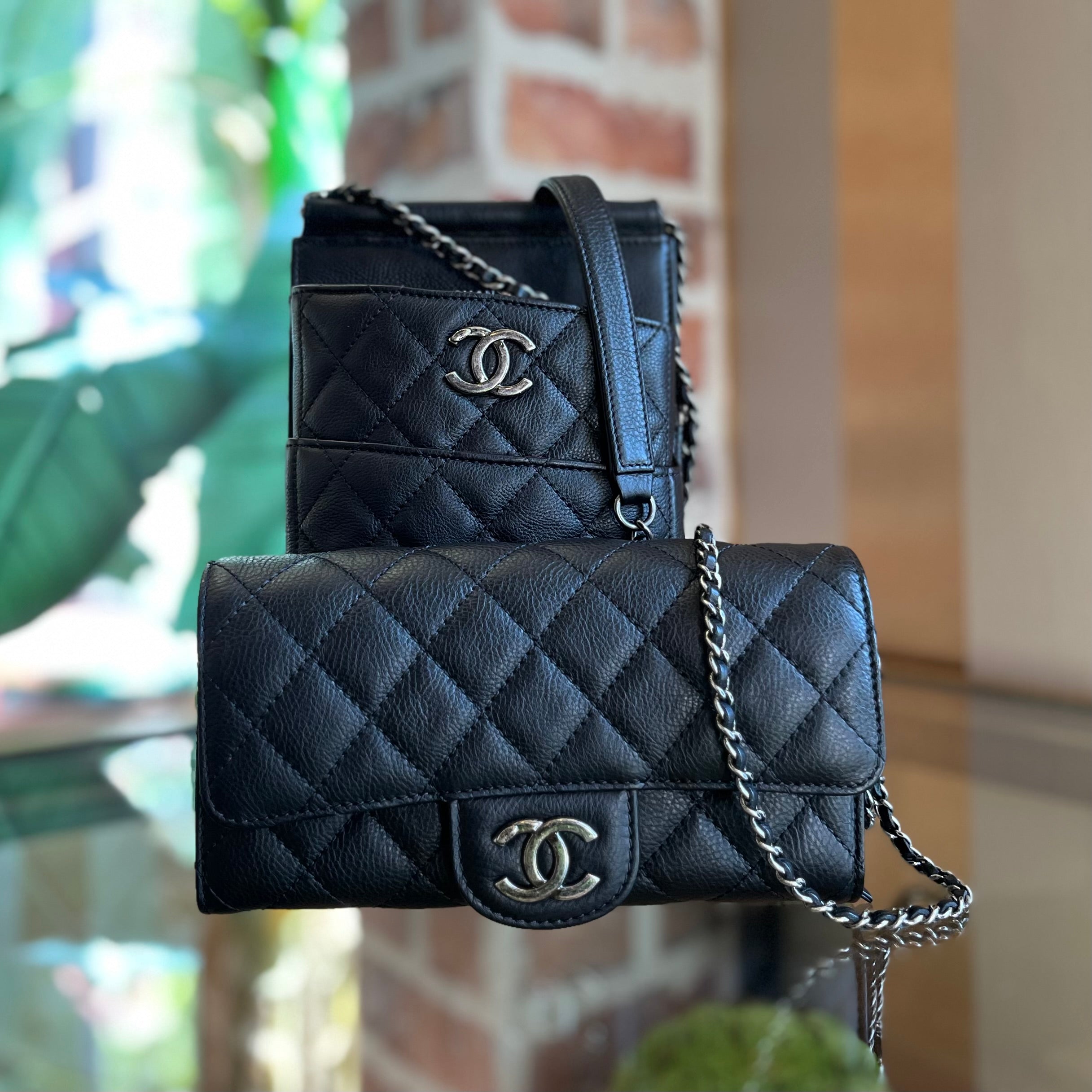CHL CC Waiter Caviar Crossbody Bag
