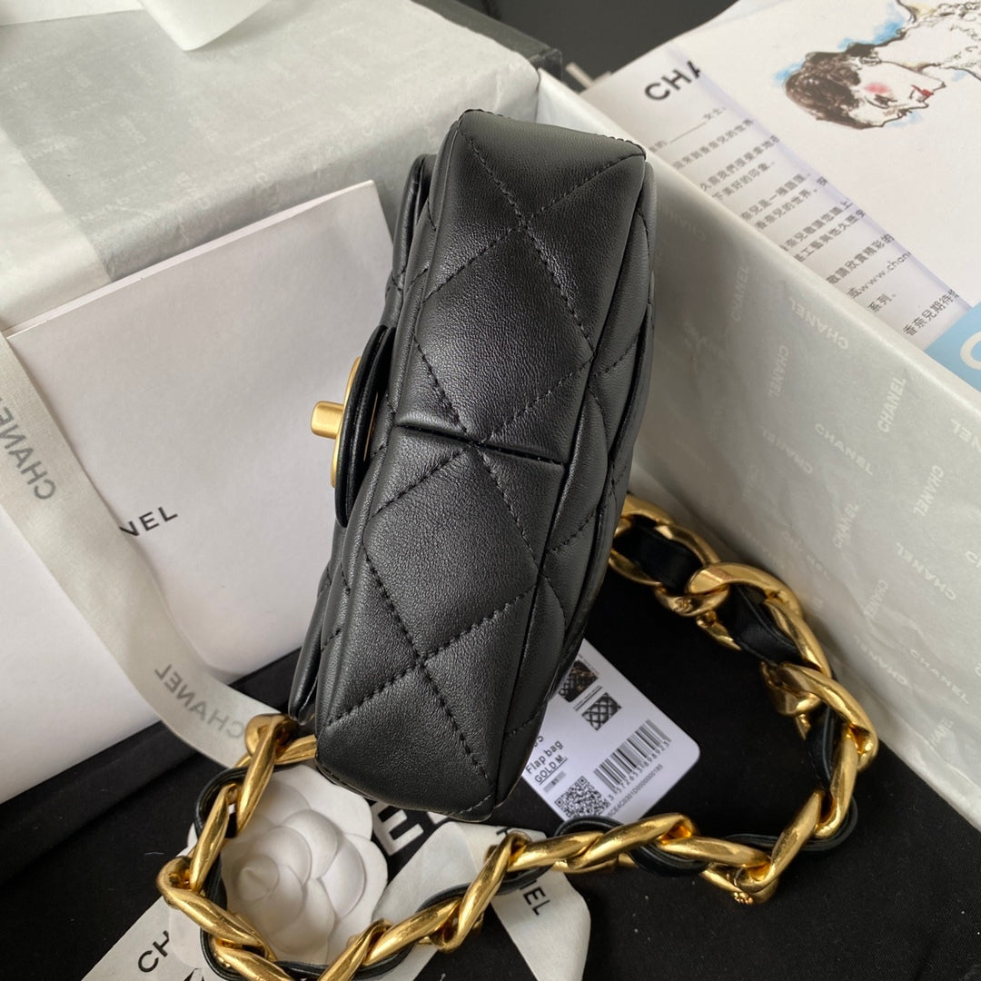 CHL - Mini Flap Bag Black For Women Bags Shoulder And Crossbody Bags 6.6in/17LO AS3213